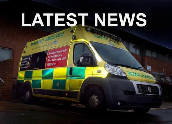 Emergency services attended a serious road collision
