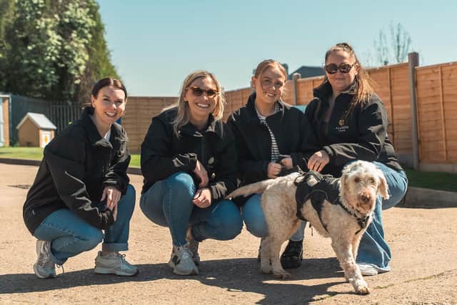 Members of the Allison Homes East Midlands team volunteering at RSPCA Woodside in Leicester