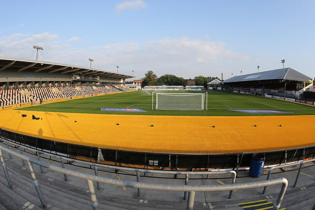 Newport County have an average attendance this season of 3,750.