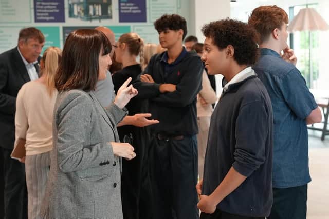 MV16 students get valuable work guidance at the scheme at Melton Building Society