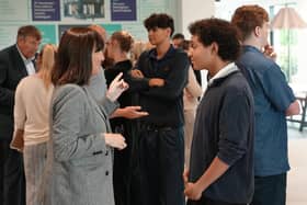 MV16 students get valuable work guidance at the scheme at Melton Building Society