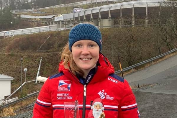Amelia Coltman - now racing top tier with GB as she chases Winter Olympics dream.