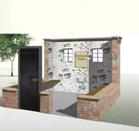 A computer image of how the preserved vagrant cell will look like at Melton