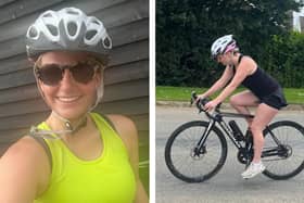 Alice Greaves, who is taking on a gruelling fundraiser despite having treatment for breast cancer