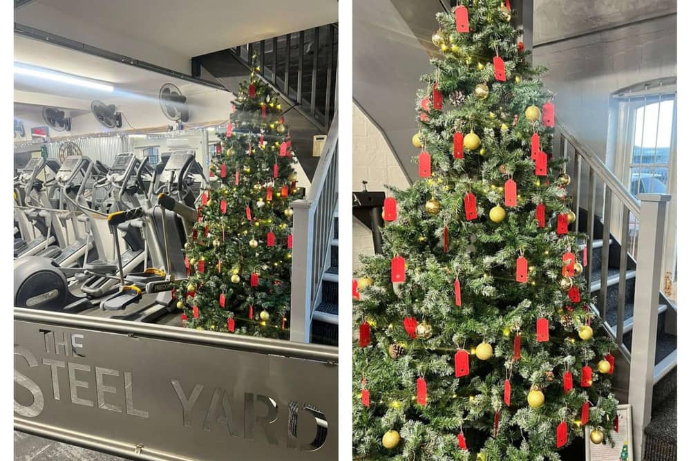 The Angel Tree at The Steel Yard Gym in Melton Mowbray