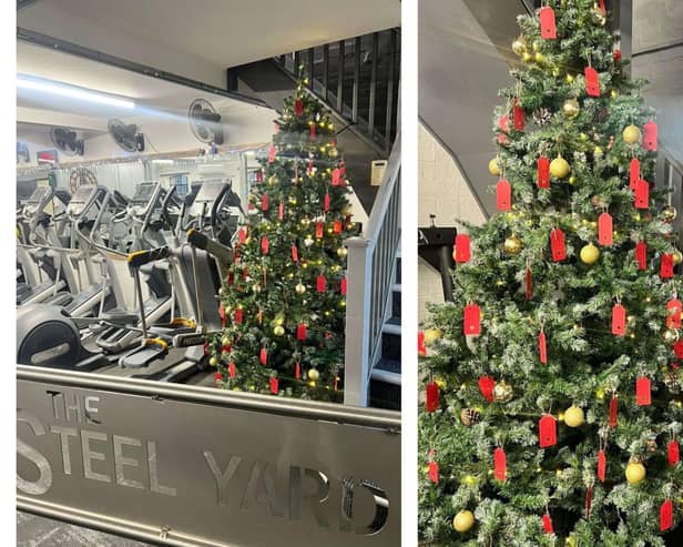 The Angel Tree at The Steel Yard Gym in Melton Mowbray