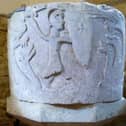 Norman font, St Mary the Virgin church, Thorpe Arnold