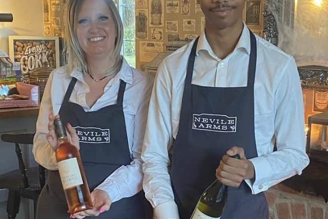 Staff at The Nevile Arms at Kinoulton