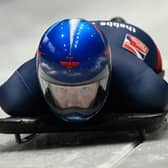 Amelia Coltman in action at Winterberg, Gernany, last week.