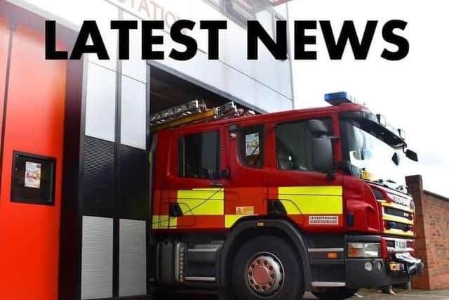 Leicestershire firefighters have dealt with hundreds of flood emergencies this morning
