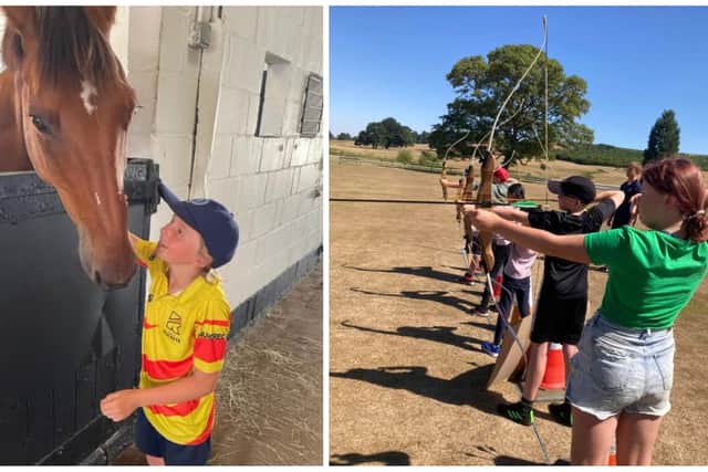 Some of the activities lined up in the Vale of Belvoir holiday scheme