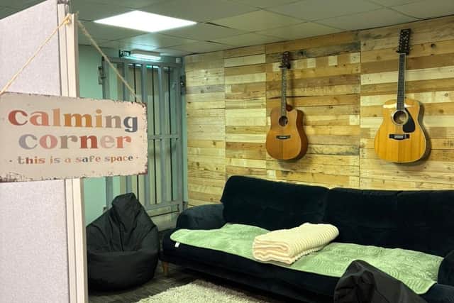 A relaxing area in The Newton Centre in Melton