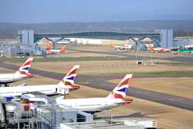 Gatwick Airport. 
Pic S Robards SR2203283