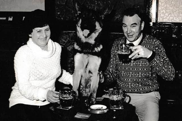 Jimmy and Patricia Lawless pictured at The Sugar Loaf at Ab Kettleby during their 35 years as licensees