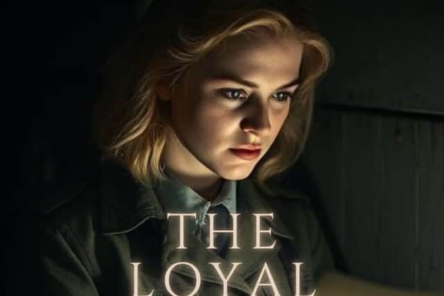 A poster for the movie, The Loyal Enemy, which is being filmed at Goadby Marwood