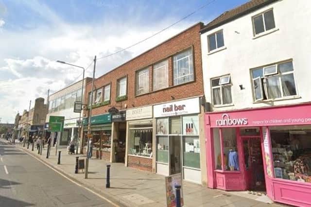 Rainbows charity shop in Sherrard Street