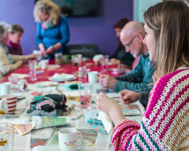 A support session at Pepper's - A Safe Place in Melton
