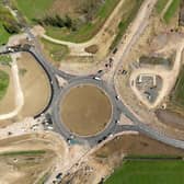 The site of NEMMDR roundabout 3 on the Melton Spinney Road, which needs to remain closed another month