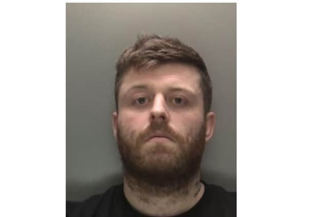 Declan Jones, who has been jailed after assaults at Loughborough Railway Station