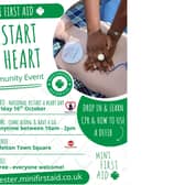 The free drop in event takes place on Friday, October 16, 10am–2pm, in Melton Mowbray Town Square.