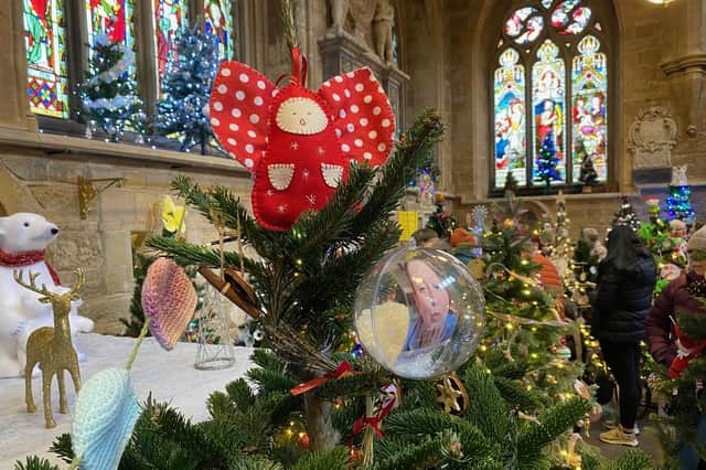 Some of the displays at last year's Melton Christmas Tree Festival