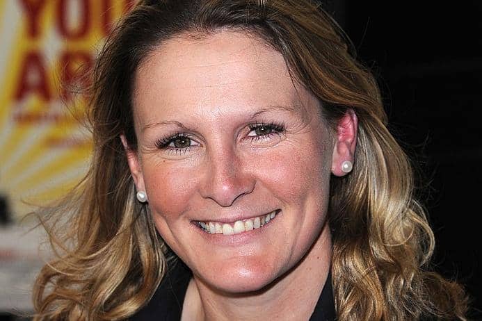 Claire Lomas pictured attending the UK Premiere of 'Come As You Are' at The Curzon Mayfair on June 5, 2013 in London, England.  (Photo by Eamonn M. McCormack/Getty Images)