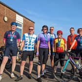 Some of the riders who took part in this year's Velo Belvoir