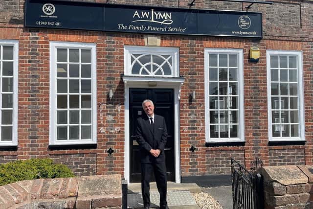 A.W. Lymn's new funeral home in Bottesford