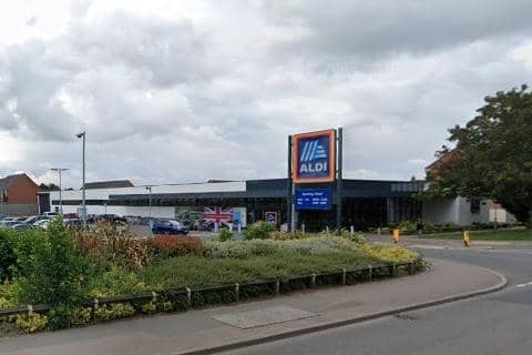 The Aldi store at Melton Mowbray IMAGE Google StreetView