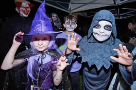 Some of the spooky costumes in the Halloween fancy dress competition in the Play Close
Whitehouse Photography