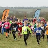 One of the junior races at last year's Thrussington Fun Run