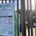Somerby household waste and recycling site, which is under threat of closure