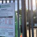 Somerby household waste and recycling site, which is under threat of closure