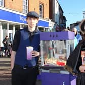 The Regal cinema stall at last year's Victorian Christmas Fair, which has been shortlisted for an award