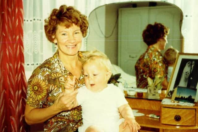 Helena Wojtak with grandson Alex