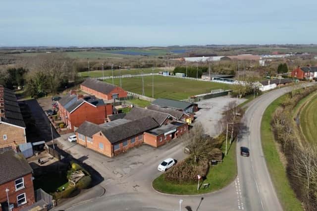 The Holwell Sports and Social Club site at Welby Road, Asfordby Hill