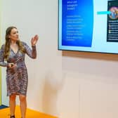 Estelle Keeber presenting at last years Photography Show