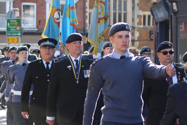 Lots of local organisations took part in the Battle of Britain Parade