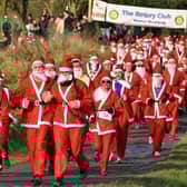 A previous Melton Santa Fun Run