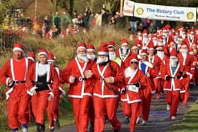 A previous Melton Santa Fun Run