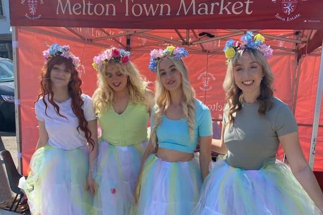Maypole dancers at a previous May Day event at Melton
