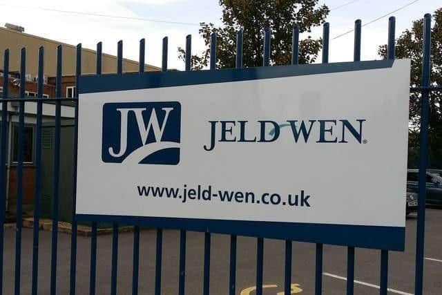 Part of the Jeld-Wen site at Snow Hill in Melton Mowbray