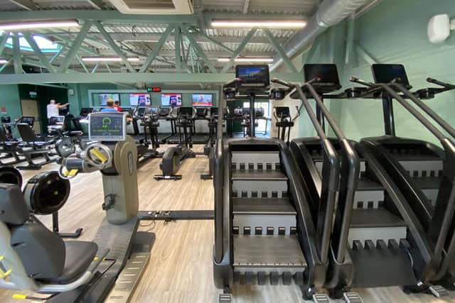 The refurbished and extended gym at Waterfield Leisure Centre in Melton