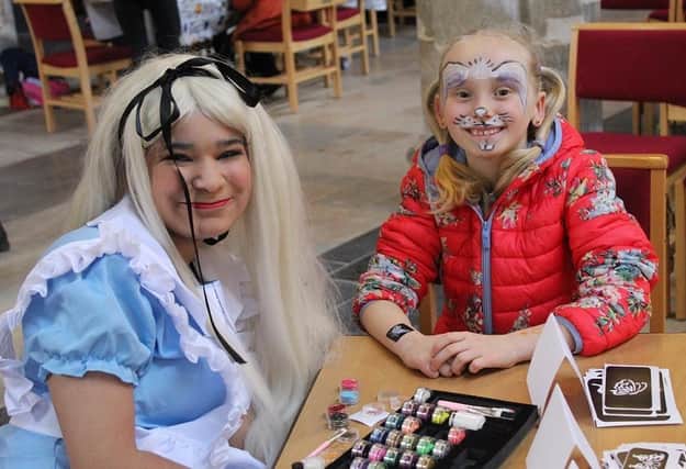 Saturday morning activities at St Mary's Church, Melton