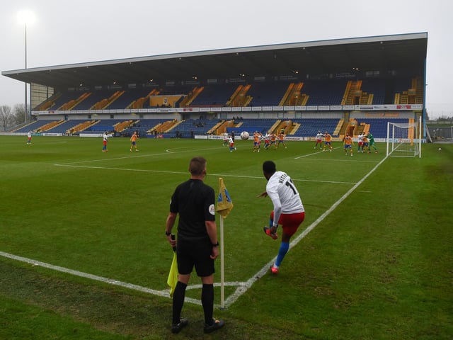 Mansfield Town have an average crowd for home games of 4,795.