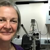 Dr Jane Macnaughton, who has been shortlisted for the Eye Care Professional of the Year category at the RNIB See Differently Awards 2024