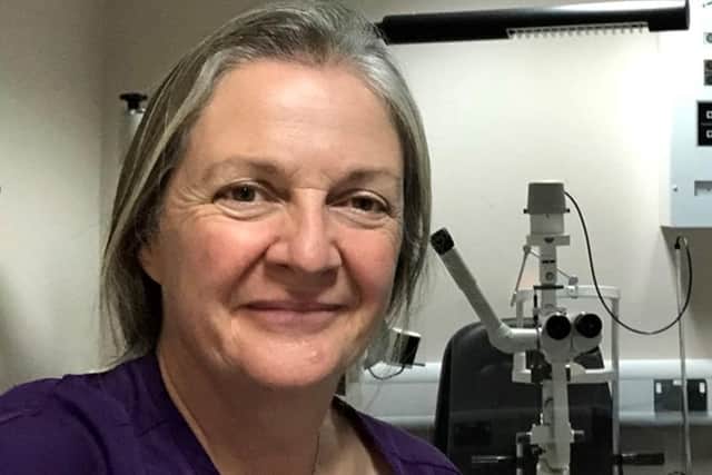 Dr Jane Macnaughton, who has been shortlisted for the Eye Care Professional of the Year category at the RNIB See Differently Awards 2024