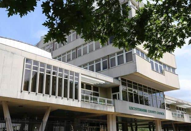 The Leicestershire County Council offices in Glenfield