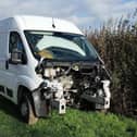 The stolen van has now been recovered by police. (Photo: Melton Police).