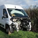 The stolen van has now been recovered by police. (Photo: Melton Police).